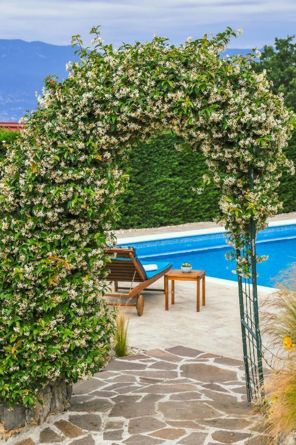 *****Pool House With Beautiful Seaview,Big Garden And Old Tavern***** Fiume Kültér fotó