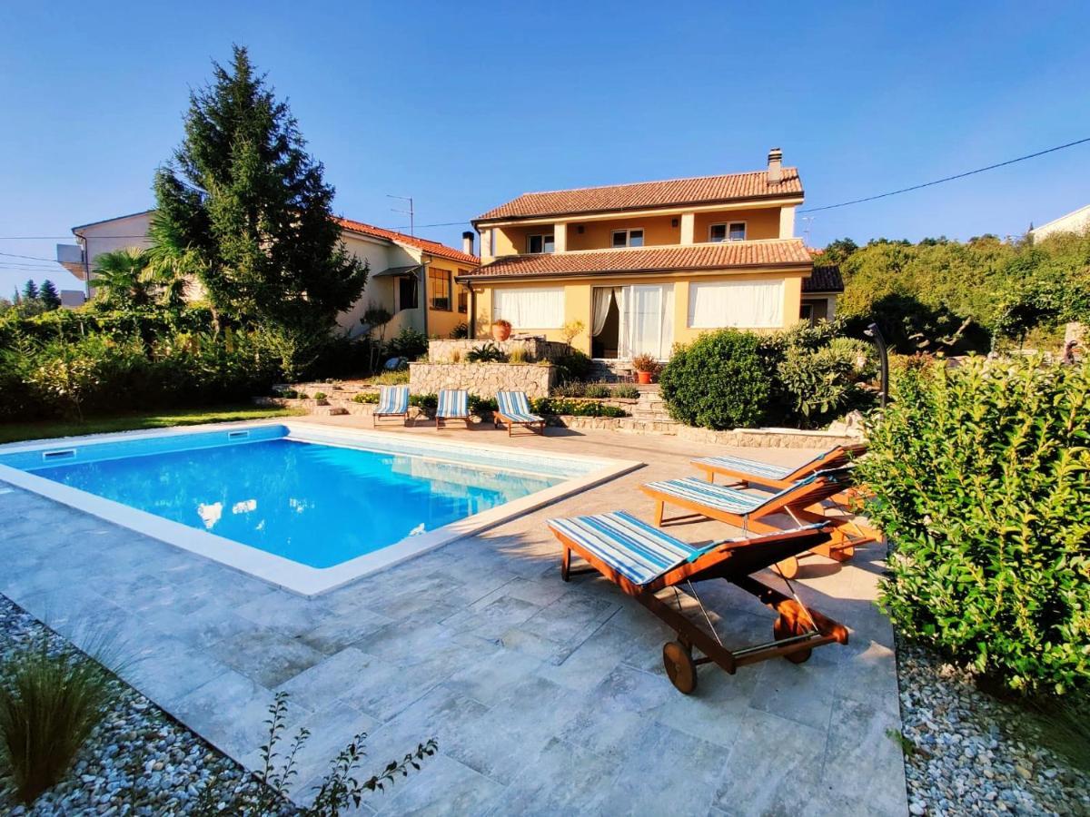 *****Pool House With Beautiful Seaview,Big Garden And Old Tavern***** Fiume Kültér fotó