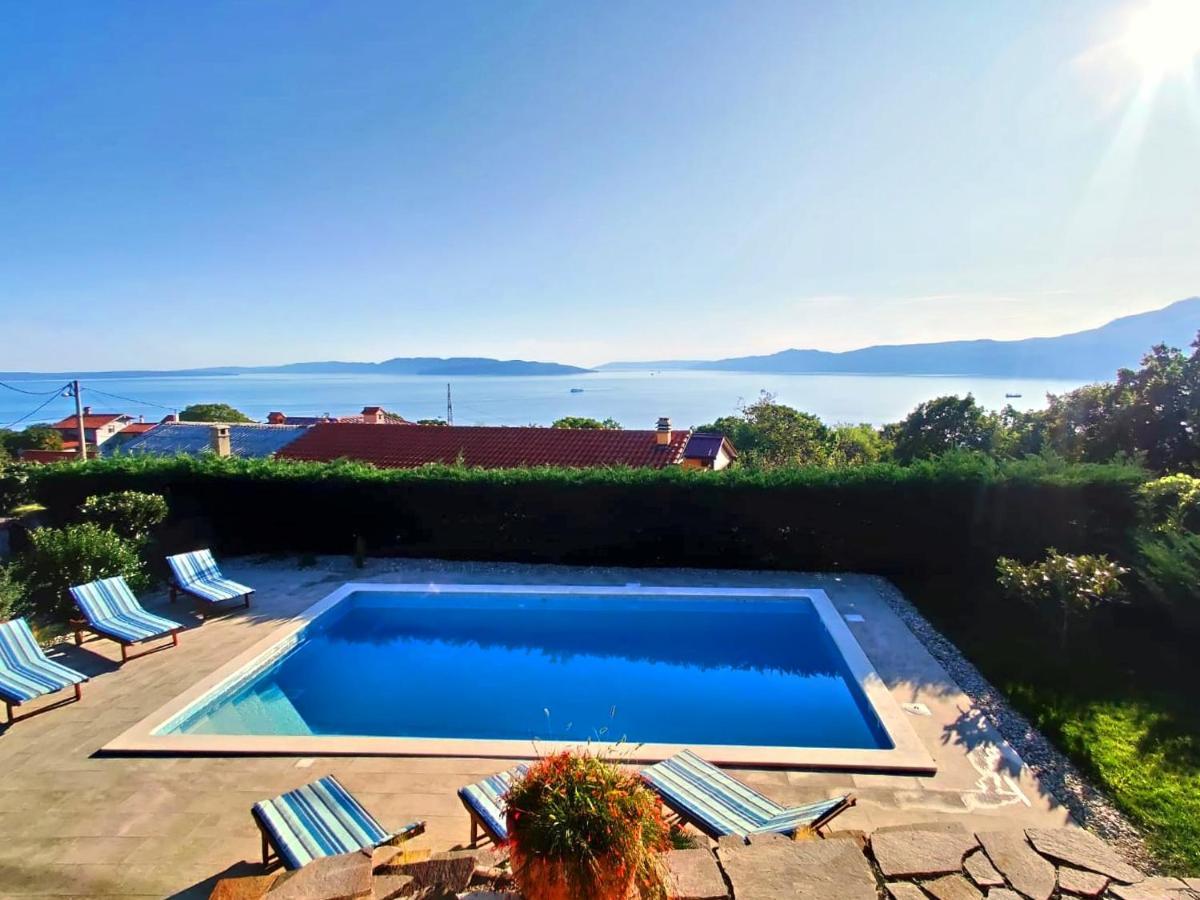 *****Pool House With Beautiful Seaview,Big Garden And Old Tavern***** Fiume Kültér fotó