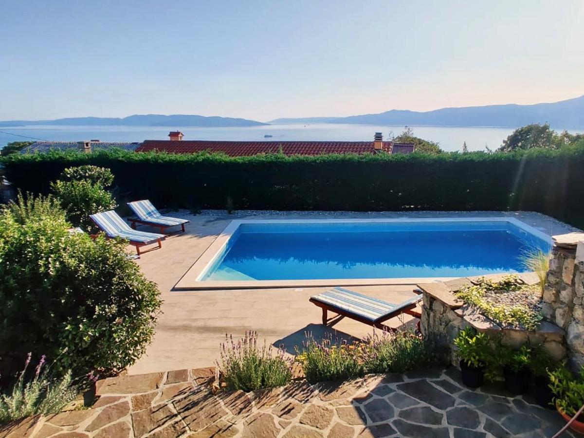 *****Pool House With Beautiful Seaview,Big Garden And Old Tavern***** Fiume Kültér fotó