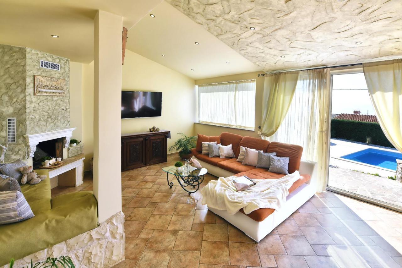 *****Pool House With Beautiful Seaview,Big Garden And Old Tavern***** Fiume Kültér fotó