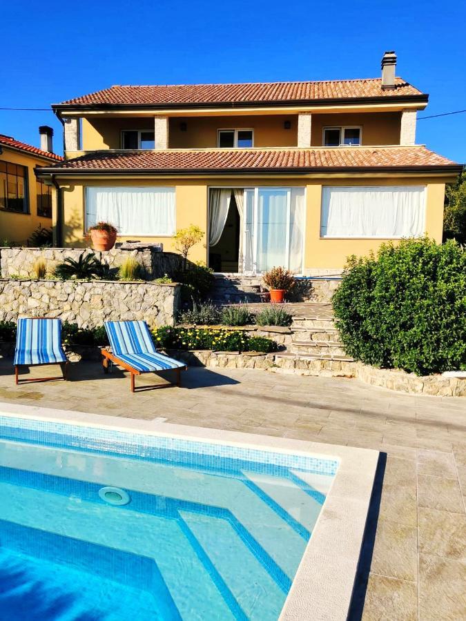 *****Pool House With Beautiful Seaview,Big Garden And Old Tavern***** Fiume Kültér fotó